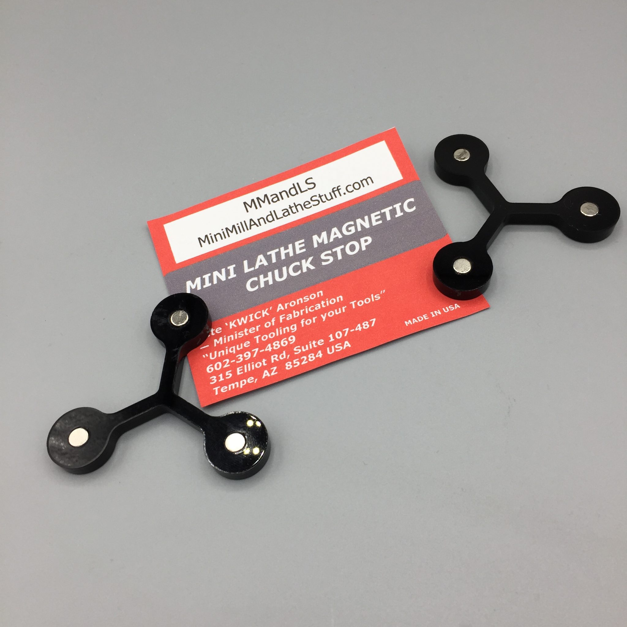 Mini Lathe Chuck Stop