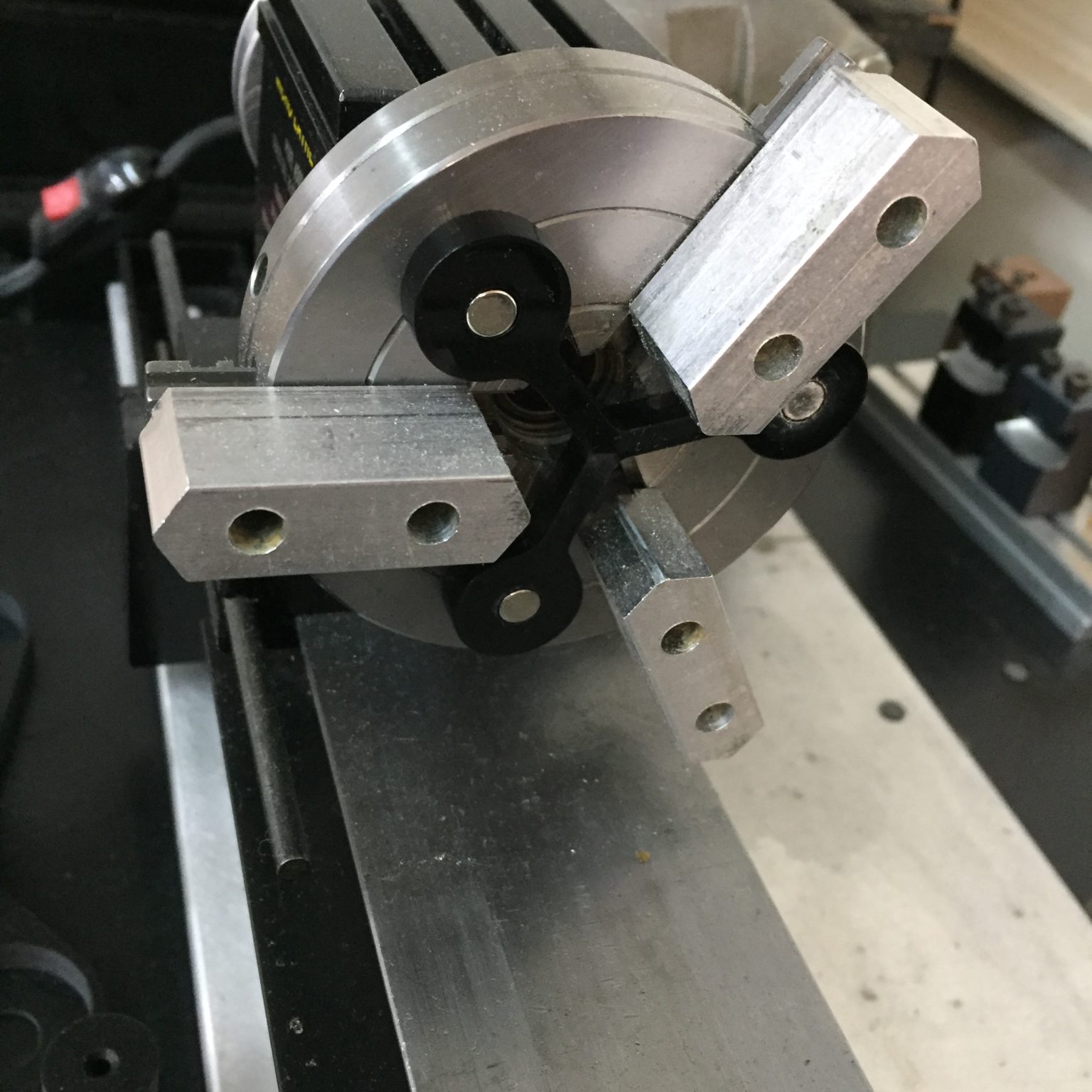 Mini Lathe Chuck Stop