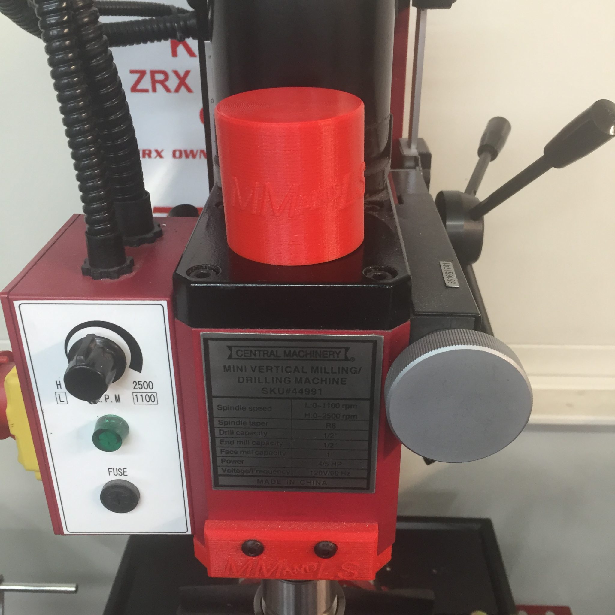 Mini Mill Chip Guard Shield